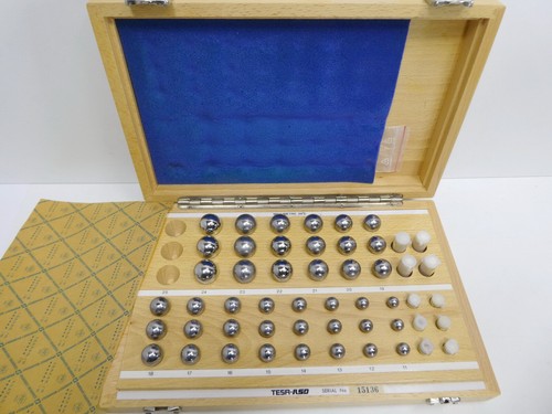 Juego de bolas de medición TESA-RSD 1---25 mm cada una 3 piezas grado de referencia +/-0,5 micras - Imagen 2 de 4