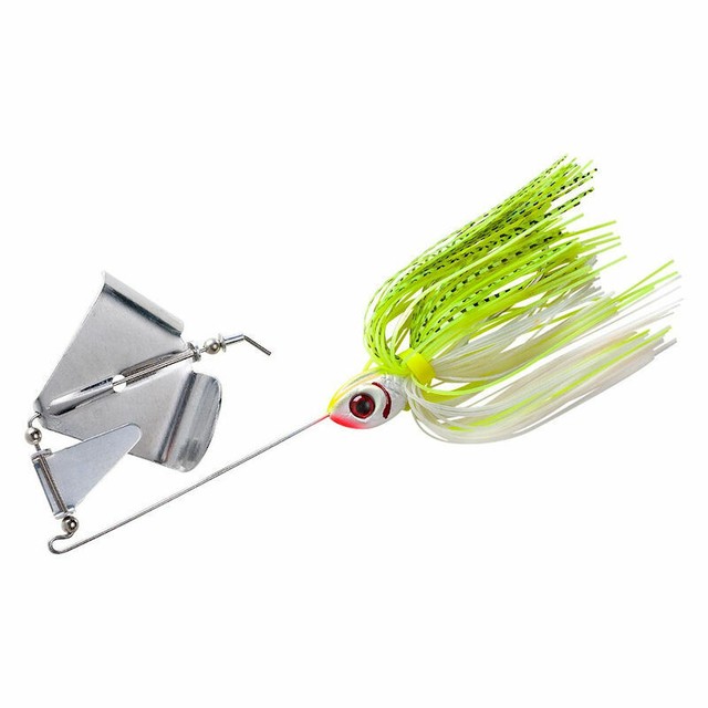 Fishing Lure Booyah Buzz Bait 3//8 oz Snow White Shad