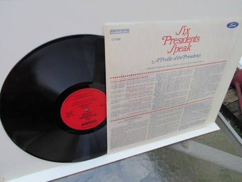 Vtg. 1972 Ford Promo: Six Presidents Speak LP Record - Picture 9 of 19