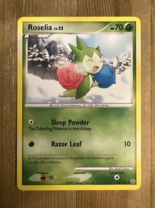 Pokémon TCG Roselia Secret Wonders 62/132 Regular Uncommon NM/VLP