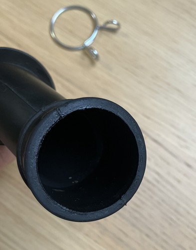 Samsung P1453 (Waschmaschine) -  Verbindungsschlauch (Gummi, schwarz) - Bild 4 von 5