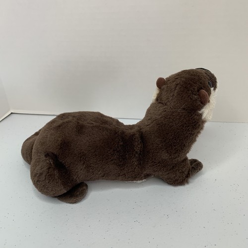 Wild Republic River Otter Brown Plush Stuffed Animal Soft Toy Realistic CUTE! - Picture 4 of 10