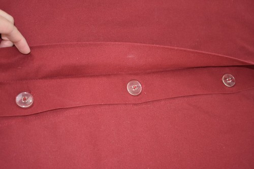 Pottery Barn Red Wool Paisley 24" Pillow Cover Beaded Jacobean Palampore - Picture 10 of 11