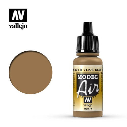 Vallejo Model Air Acrylic Hobby Paints : 17ml Bottles For Airbrushing & Brushing - Picture 166 of 239