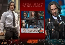 Hot Toys John Wick Chapter 4 Keanu Reeves 1:6 Scale Figure MMS729 Sideshow New