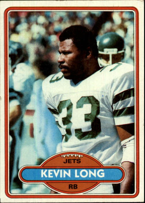 1980 Topps Football Card #211 Kevin Long - EX