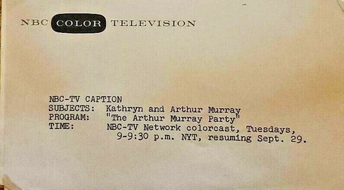 Arthur and Kathryn Murray The Arthur Murray Party media photo - 1959-1960 - Picture 3 of 3