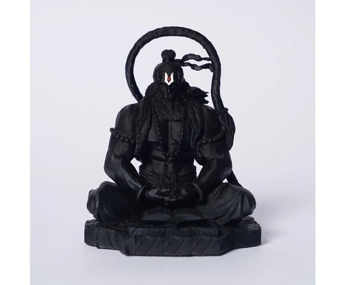 3.5" Hanuman Bajrangbali Idol Home Temple Statue Car Dashboard Religious Gifts - Picture 2 of 7