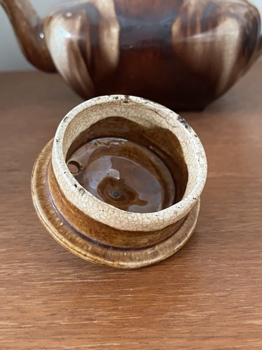 Bendigo Pottery “Canadian” Teapot Australian Pottery 1930s - Foto 7 di 8