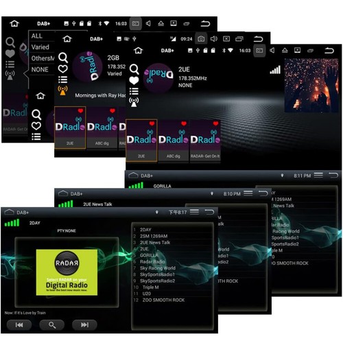 Radio de coche para VW Crafter 2017-2024 Android 15 Carplay GPS Navi DAB+ RDS USB 64 GB - Imagen 8 de 16