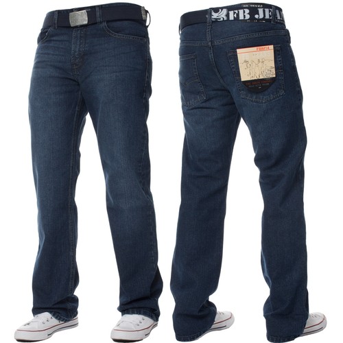 regolari jeans vita Natale Jeans Pantaloni dritta scuro da dimensioni della uomo tutte a leggero fbm15 Lavaggio di a di Vendita lavaggio pesante gamba le vita vv08w46q