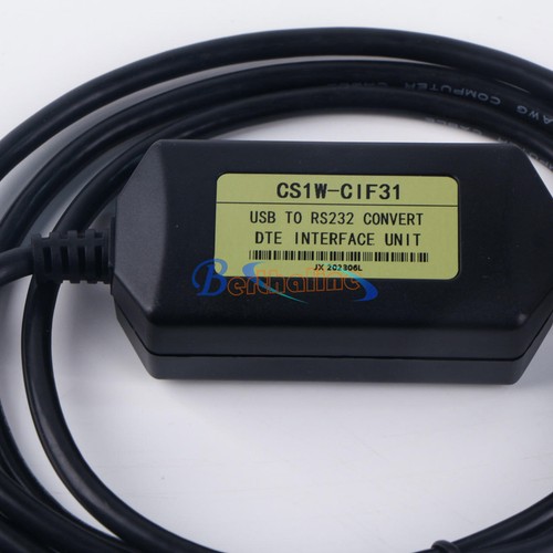 CS1W-CIF31 CS1WCIF31 Programming Cable USB to RS232 Conversion for omron PLC New - Picture 5 of 13