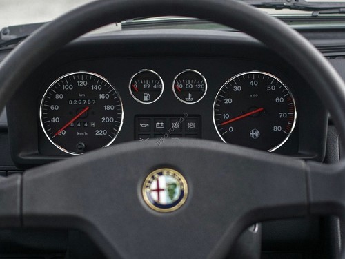 Pour Alfa Romeo 33 1983-1995 Anneaux de compteur de vitesse en aluminium poli x4 - Picture 1 of 8