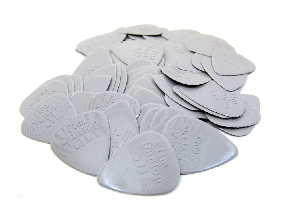 Dunlop 72 Pack Standard Nylon Guitar Picks 44R60 .60mm Thickness  