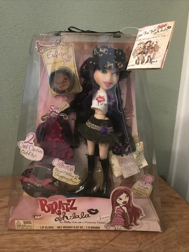 BRATZ Ooh La La Kumi Doll Two Cool Outfits, Travel Hat Box & Bags, Poster HTF