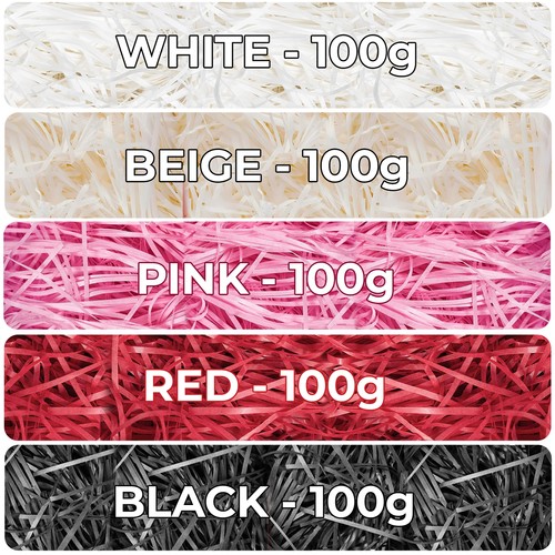 Shredded Tissue Luxury Soft Paper Gift Box Packaging Filler Recyclable 10 Colour - Picture 41 of 46