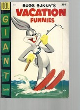 Giant Dell Comic, Bugs Bunny Vacation Funnies #5