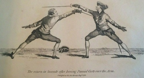1787 The School of Fencing by Mr. Angelo - Picture 5 of 12