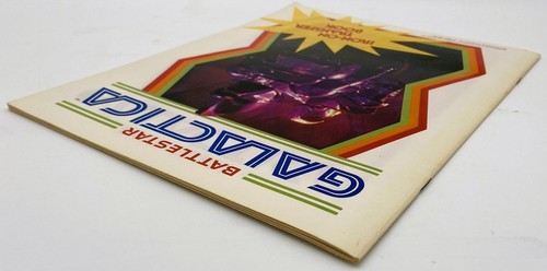 1979 Battlestar Galactica libro trasferimento ferro su ferro con tutti i 12 disegni, completo - Foto 12 di 12