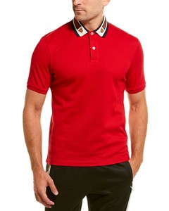 Gucci-Web-Polo-Red-Men-039-s