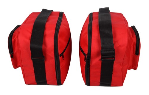 Pannier liner Inner Luggage Bags For BMW R100 K75 K100 K1100RS K1100LTS (Red) - Imagen 8 de 9