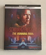 The Running Man 4K UHD  Blu-Ray Steelbook OOP New Arnold Schwarzenegger