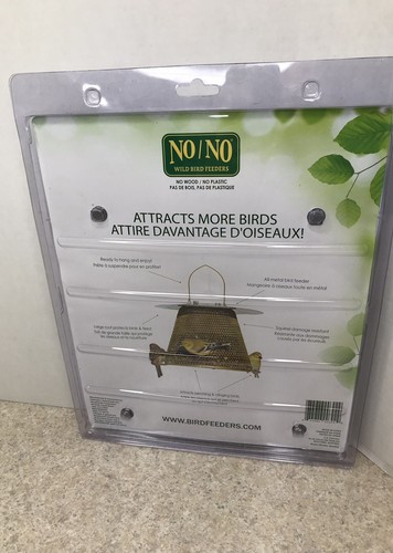 BRAND NEW - NO/NO All Metal Bird Feeder - Picture 2 of 4