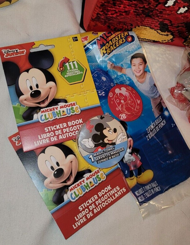 Mickey Mouse Huge Gift Basket Bundle Toys Roadster Lego Disney Doorables Lot - Picture 16 of 20