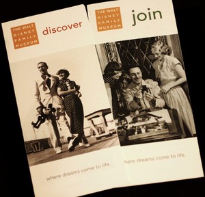Walt-Disney-Family-Museum-Grand-Opening-Brochures-Membership-Information