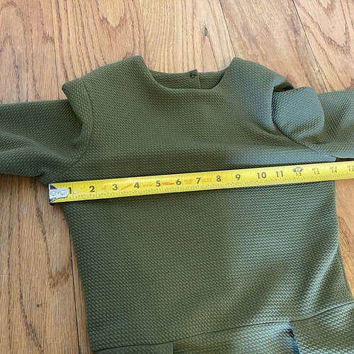 Amish Mennonite Dress 28” Bust/24” Waist Youth Girl Pullover Style Green No Cape - Picture 9 of 12