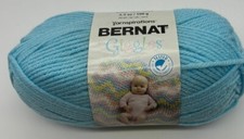 Bernat Giggles Yarn "Cheerful Blue  1 Skein 1906