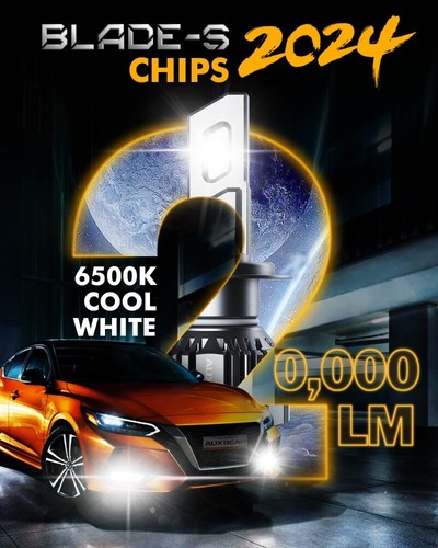 For Mercedes Benz C300 350 2008 2009 2010 Combo LED Headlight + Fog Light Bulbs - Foto 7 di 12