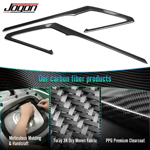 Real Carbon Fiber Interior Door Panel Trim Strip For Acura Integra 2022 2023 -24 - Picture 4 of 13