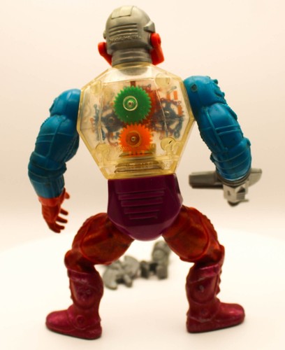 MOTU Roboto 1984 Complete Vintage Action Figure Masters of the Universe - Picture 3 of 5