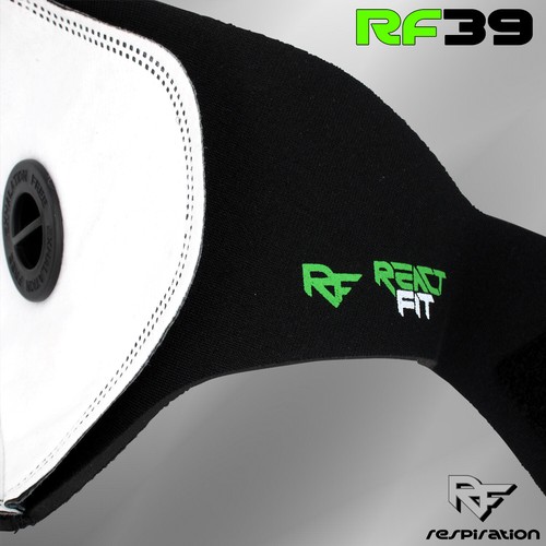 ReactFIT Respiration RF39 Maschera sportiva antipolvere riutilizzabile 3 filtri carbonio - Foto 10 di 12