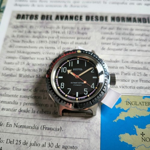 RELOJ RUSO VOSTOK AMPHIBIA / RUSSIAN VOSTOK AMPHIBIA WATCH SOVIET