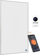 Space Heater for Indoor Use 600W, Infrared Heating Panel, 100% Flame Retardant M