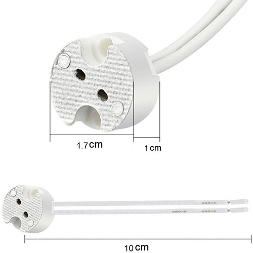 10x 12V Lampen Fassung universal für G4 MR16 GU5.3 MR11 GU4 Sockel Adapter Kabel - Bild 3 von 8