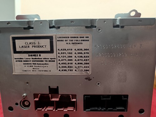 07-08 Cadillac Escalade Radio/CD/DVD Player Oem 15934176 UNTESTED FOR PARTS - Bild 7 von 15