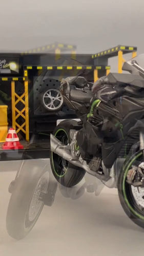 MAISTO MOTORCYCLE Kawasaki H2 R Ninja Collection Figure 1:12 Ratio: NEW - Video 1 of 1
