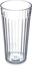 Carlisle FoodService Products Bistro Tumbler Plastic Tumbler for Restaurants,...