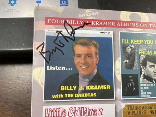 Billy J. Kramer SIGNED - 4 Albums on 2 CDs (Beatles, Lennon/McCartney Related) - Imagen 2 de 7
