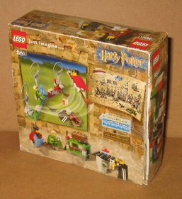 4726 LEGO Harry Potter Quidditch Practice 100% Complete Box Manual EX COND 2002