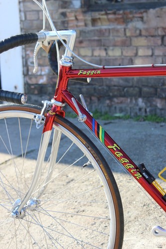 Faggin "Special" Rennrad RH 54 Campagnolo Record Chromovelato bike - Bild 3 von 19