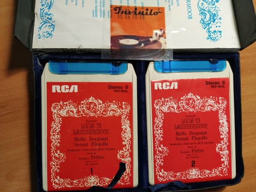 Donizetti LUCIA DI LAMMERMOOR deluxe double 8-track tape from Italy RCA Red Seal - Picture 6 of 8