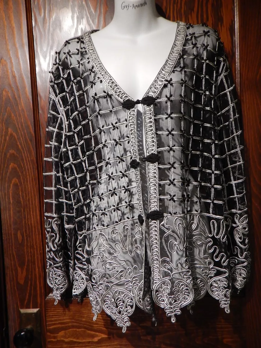 Sheer 2025 evening jacket