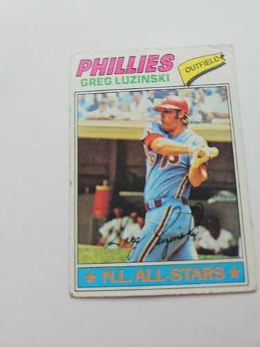 Greg Luzinski - Baseballkarte - 1977 - Topps #30 - Bild 1 von 2