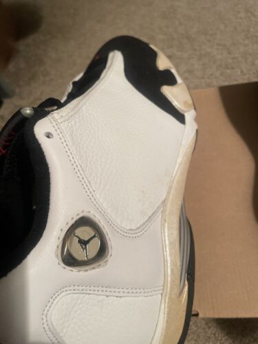 1998 Original Air Jordan XIV OG Black Toe DS Sz.10.5 w/ Eastbay brown box - Picture 8 of 13