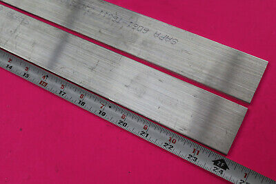 3 Pieces 3/16 X 2-1/2 ALUMINUM 6061 FLAT BAR 18 long T6511 New Mill Stock 3 Pieces 3/16 X 2-1/2 ALUMINUM 6061 FLAT BAR 18 long T6511 New Mill Stock