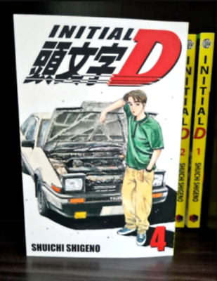 INITIAL-D Shuichi Shigeno Manga Anime Comic Volume 1-36 Full Set